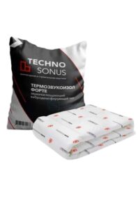 Звукоізоляційний матеріал Termozvukoizol Forte у пакуванні від Techno Sonus