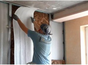 Установка звукоізоляції стін