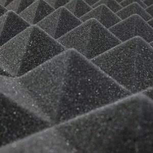 Акустичний поролон Піраміда EchoFom Standart вид зверху stopzvuk.com.ua