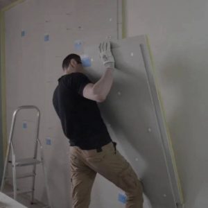 Звукоізоляційна панель ЗІПС 3 Ультра фото монтажу
