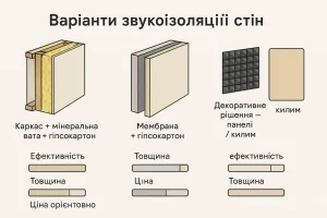 Звукоизоляция стен