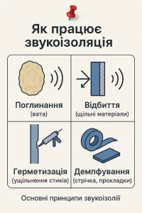 Как работает звукоизоляция